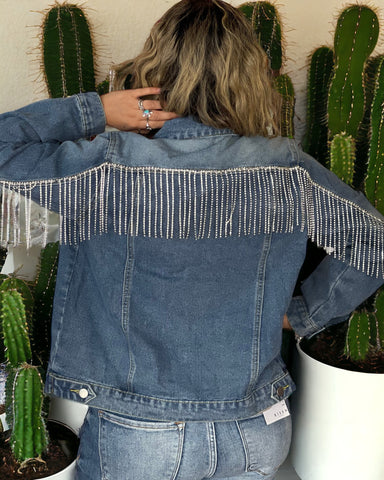 BLUE MOON SAVANNA JANE RHINESTONE JACKET