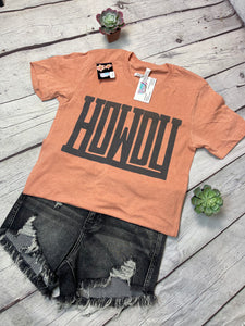 CORAL HOWDY TEE
