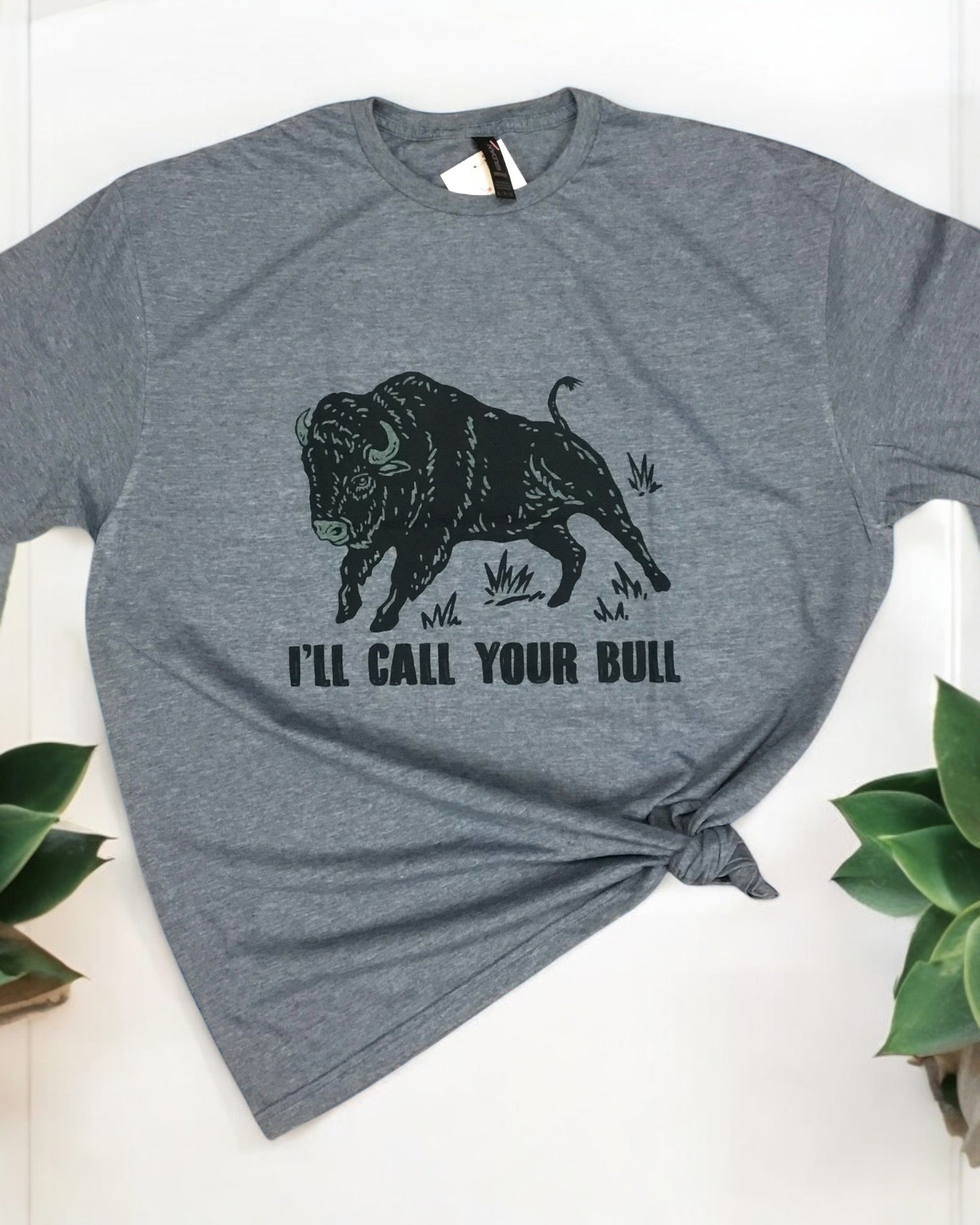 I'LL CALL BULL GRAPHIC TEE