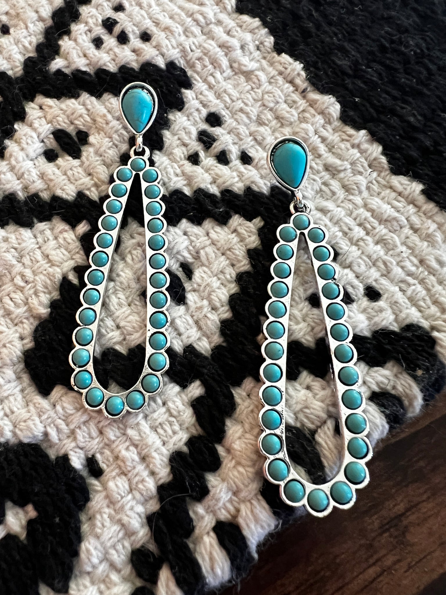 TERRI TURQUOISE EARRINGS