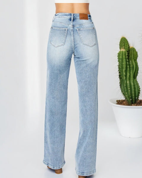 JUDY BLUE RETRO WIDE LEG JEAN