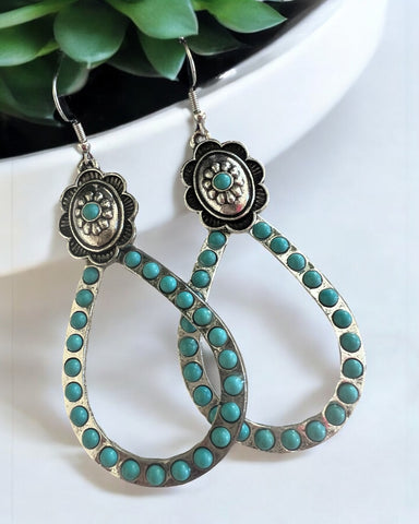 CASEY TURQUOISE EARRINGS