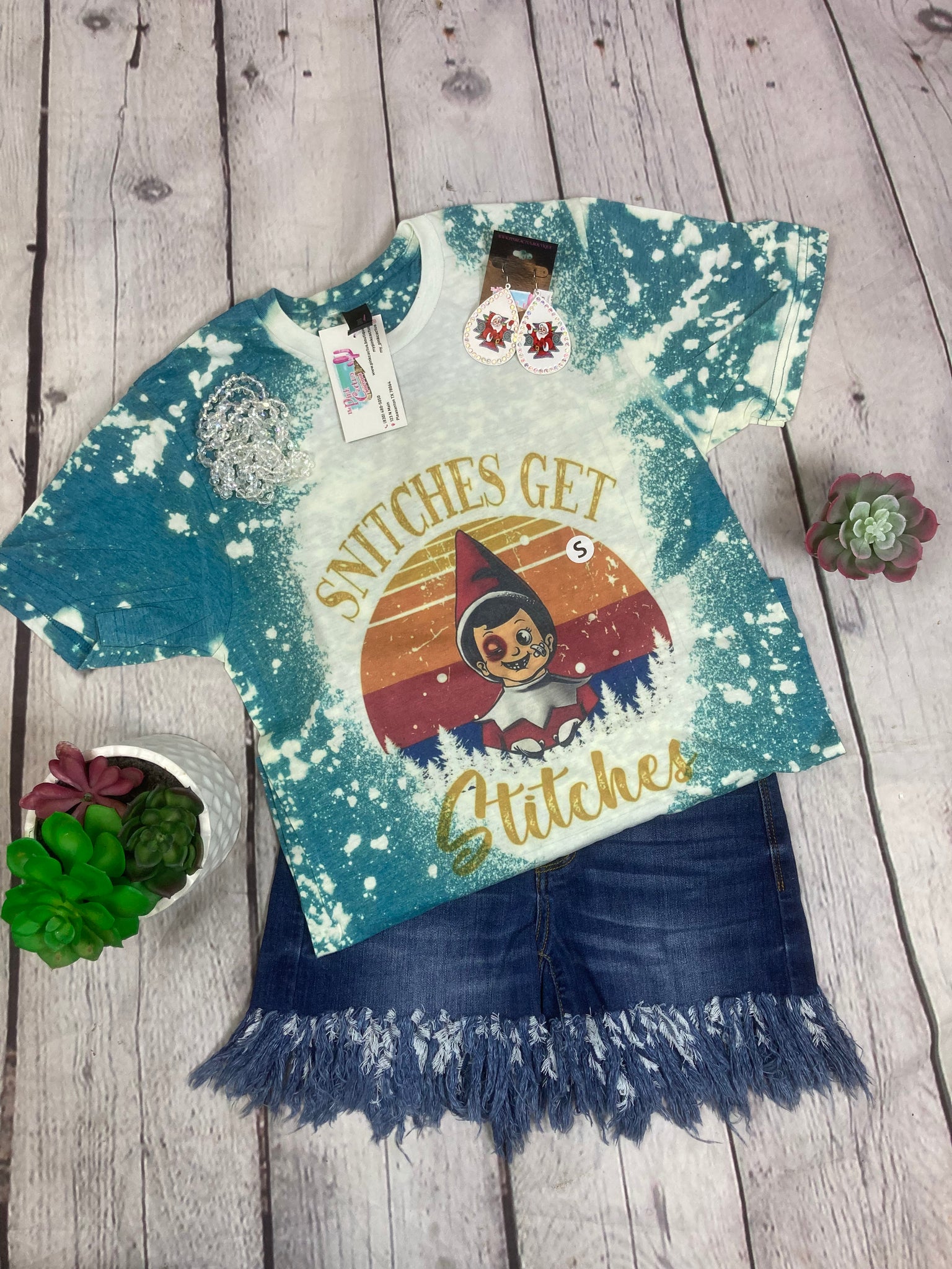 SNITCHES GET STITCHES TEE