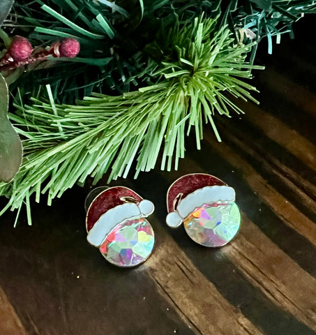 SANTA STUD EARRINGS