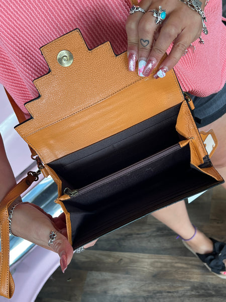 TINA TOOLED WALLET