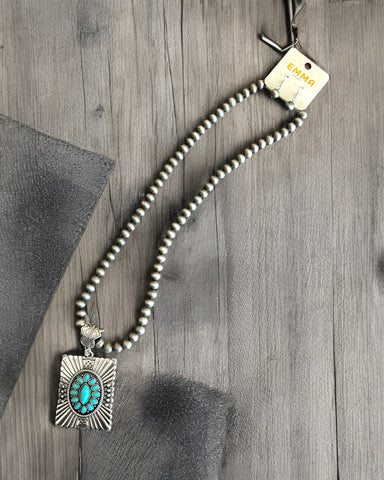 BRIANA LONG NAVAJO NECKLACE