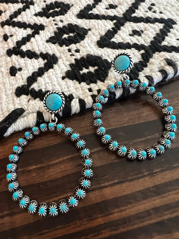 ERICA TURQUOISE EARRINGS