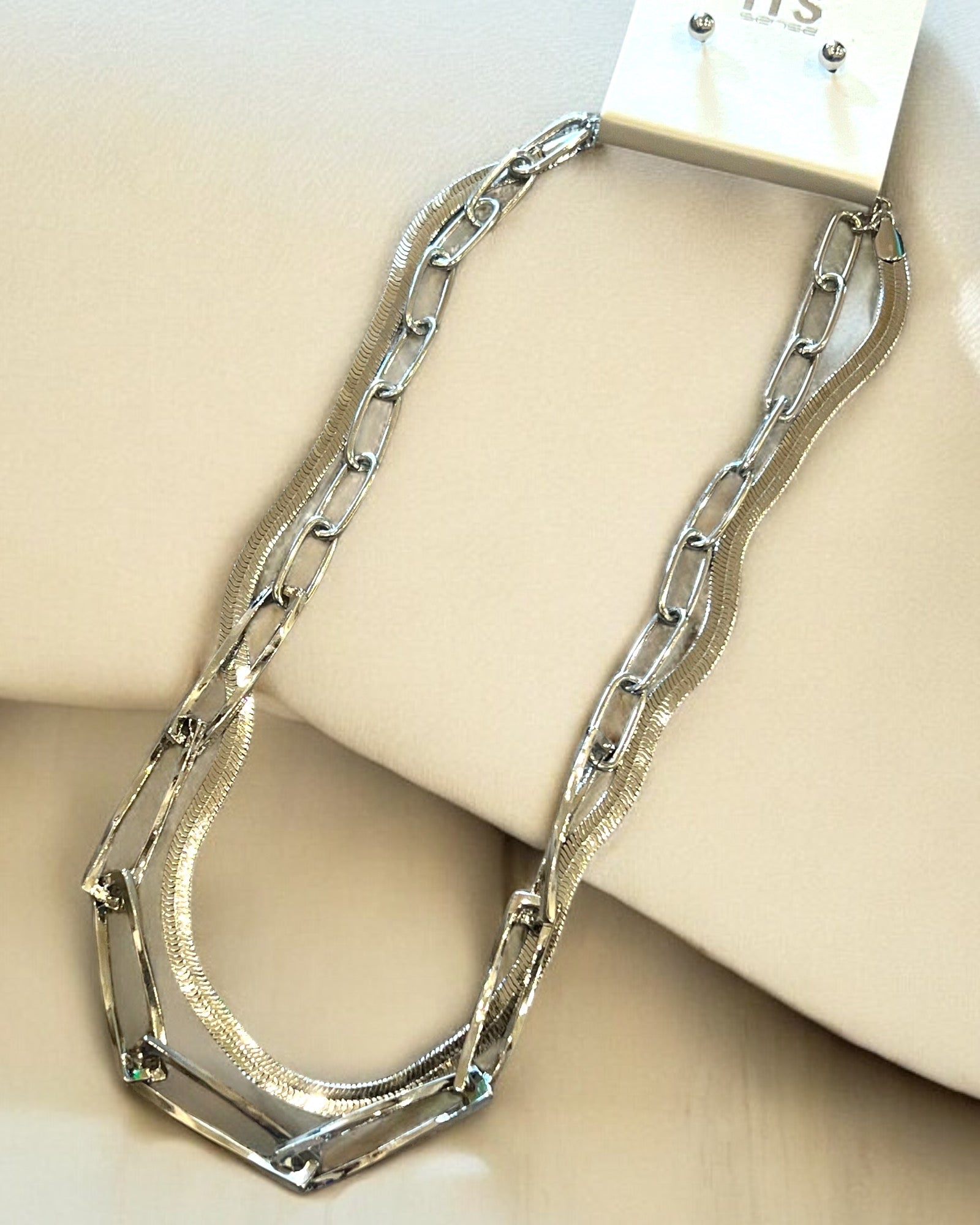 NIKKI 2 LAYER CHAIN NECKLACE