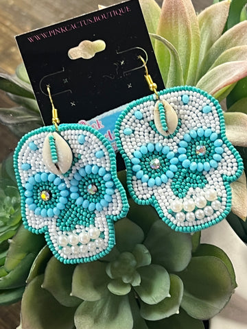 SUGAR SKULL EARRINGS