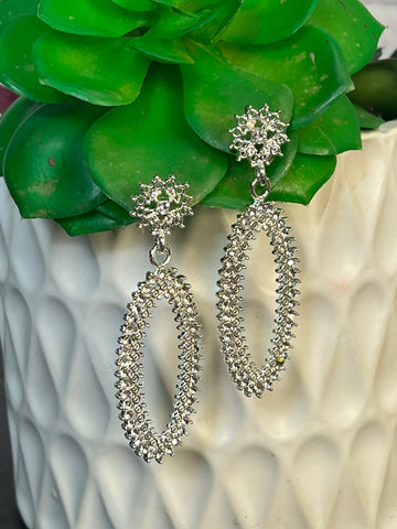 MONICA RHINESTONE EARRINGS