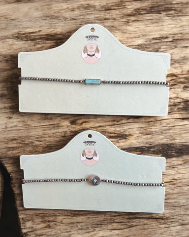 CHOKER NECKLACE WITH TURQUOISE