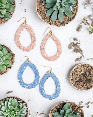 PASTEL TEARDROP EARRINGS