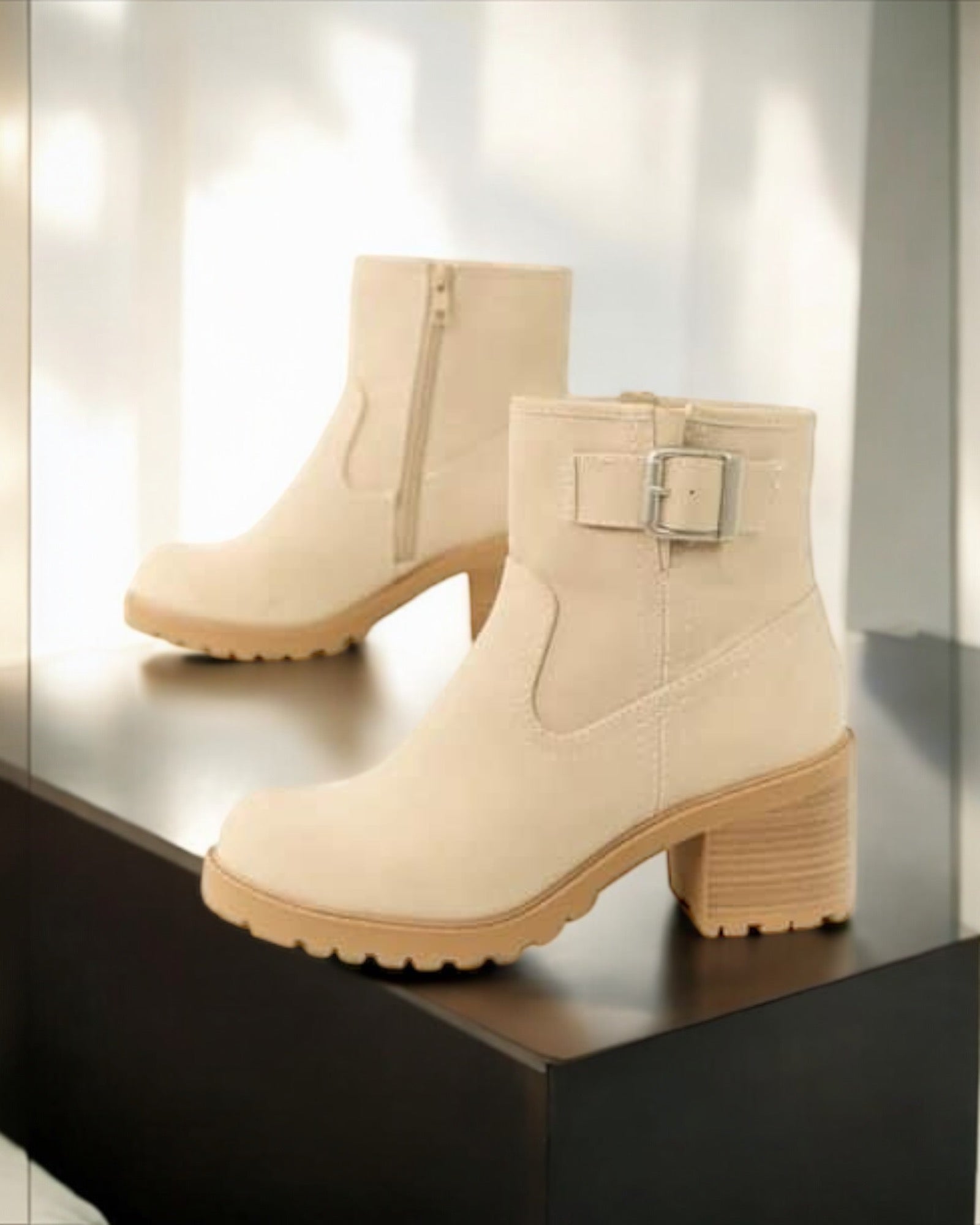 MADDIE CREAM BOOT