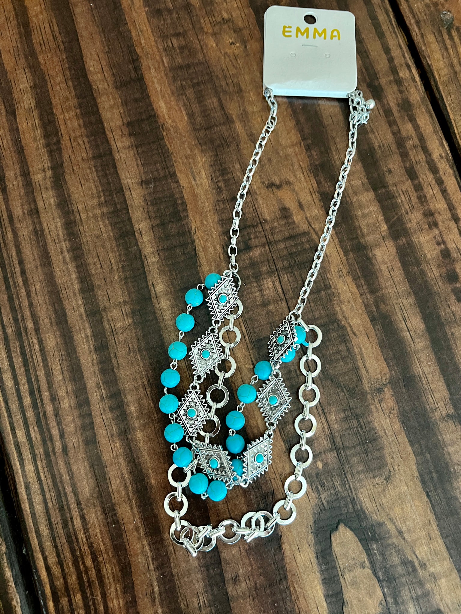 MICA 3 LAYER NECKLACE