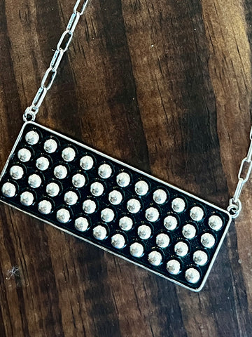 LARGE BAR WESTERN NECKLACE