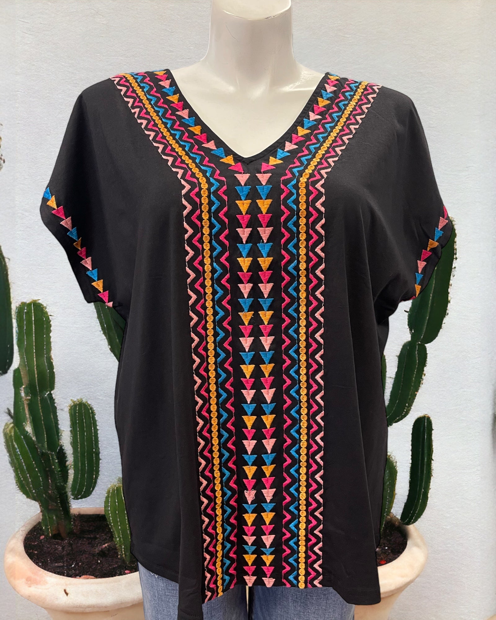 JET BLACK SAVANNA JANE TOP