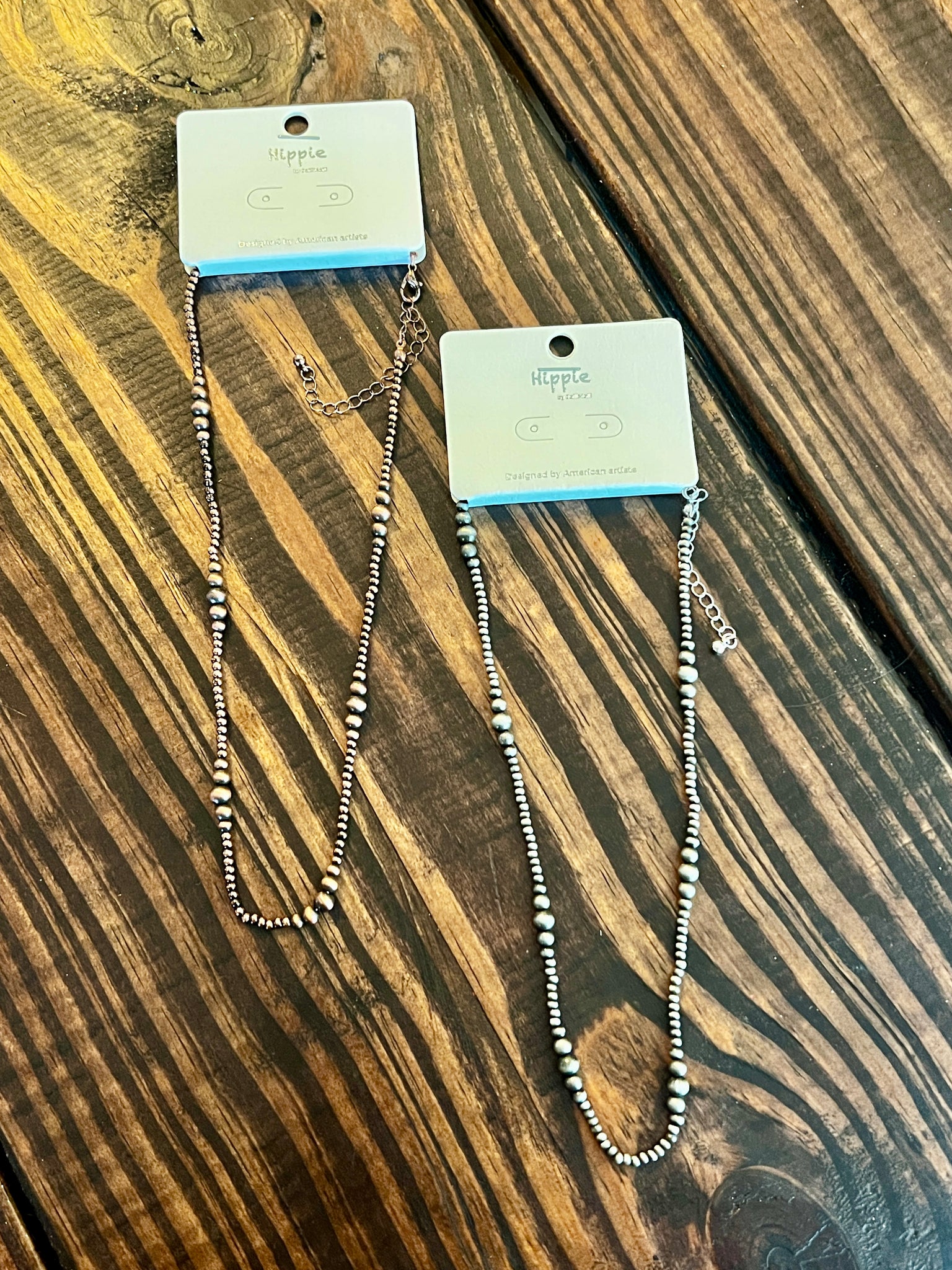 GRADUATED BEAD SANTA FE NECKLACE