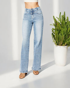 JUDY BLUE RETRO WIDE LEG JEAN