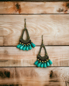 JENNY  TURQUOISE EARRINGS