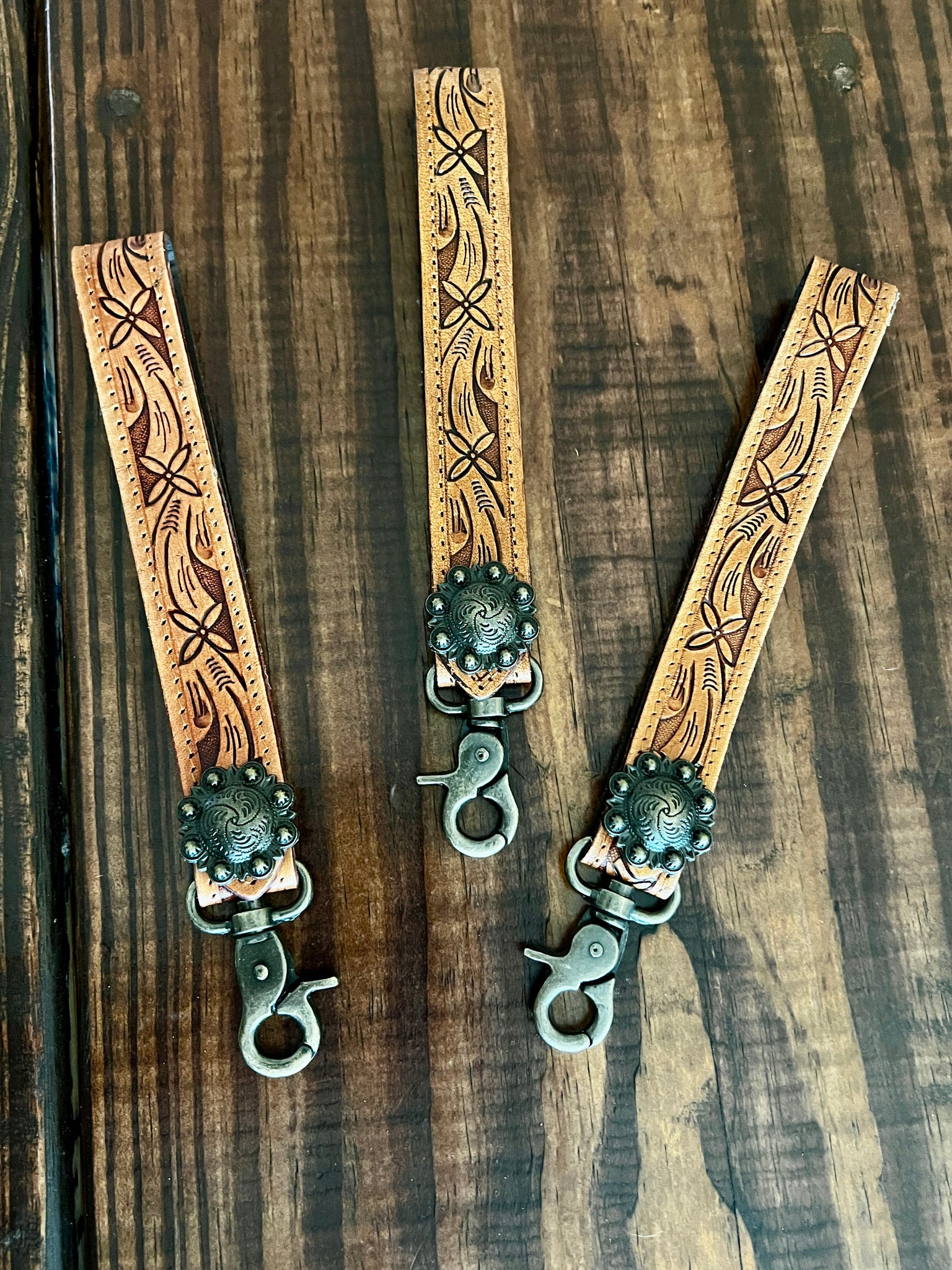 TOOLED WRIST STRAP KEYCHAIN