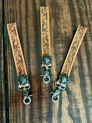 TOOLED WRIST STRAP KEYCHAIN