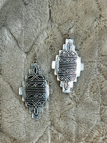 BOOT STITCH EARRINGS