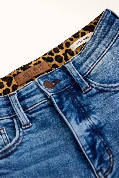 JUDY BLUE LUX RETRO WIDE LEG JEAN