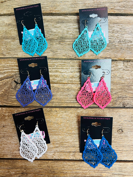 KENZIE EARRINGS (MUTIPLE COLORS)