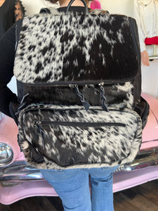 NINA HAIR ON HIDE BACKPACK