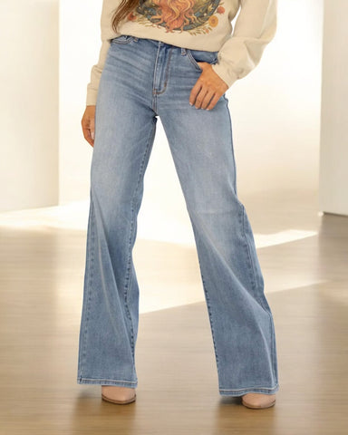 JUDY BLUE SUPER WIDE LEG JEAN