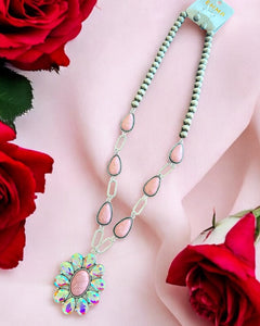 POLLY PINK NECKLACE