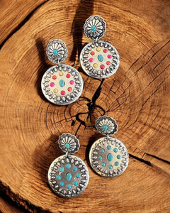 RILEY CONCHO EARRINGS