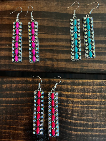 MIRANDA RHINESTONE EARRINGS