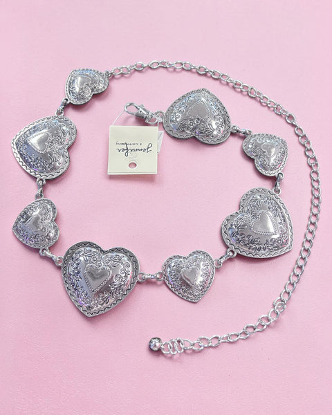 HEART CHAIN BELT