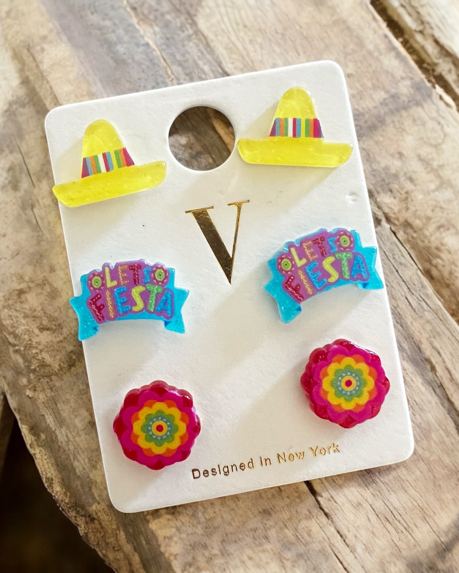 FIESTA EARRINGS 3 PC