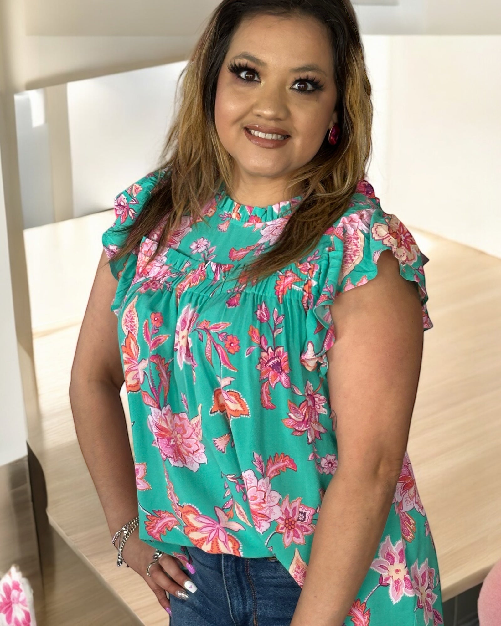 CARRIE PRINT TOP
