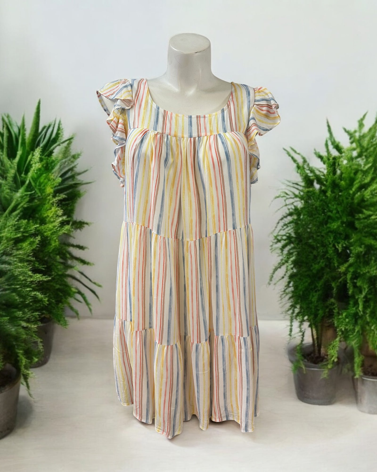 RENEE STRIPE DRESS