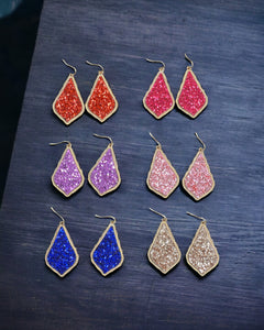 GLITTER GIRL EARRINGS