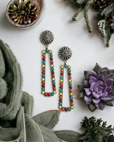 LAURA MULTI COLOR EARRINGS