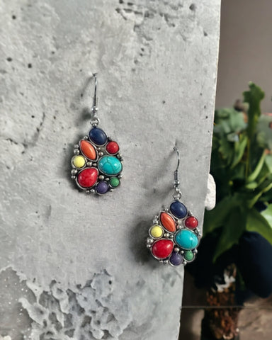 RILEY DANGLE EARRING MULTI COLOR