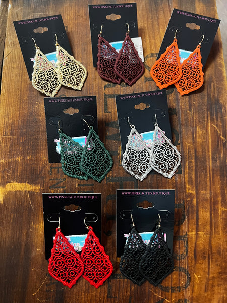 KENZIE EARRINGS (MUTIPLE COLORS)