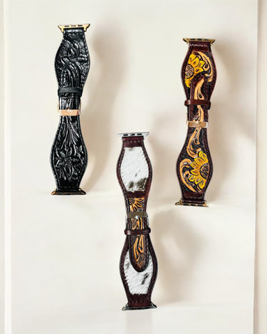 LEATHER / TOOLED WATCH BAND