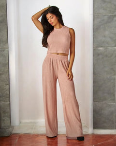PASTEL PINK LOUNGEWEAR SET