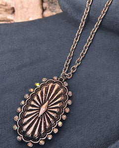 SHIRLEY CONCHO NECKLACE