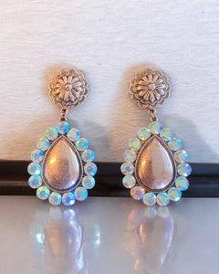 LEANN COPPER CONCHO EARRING