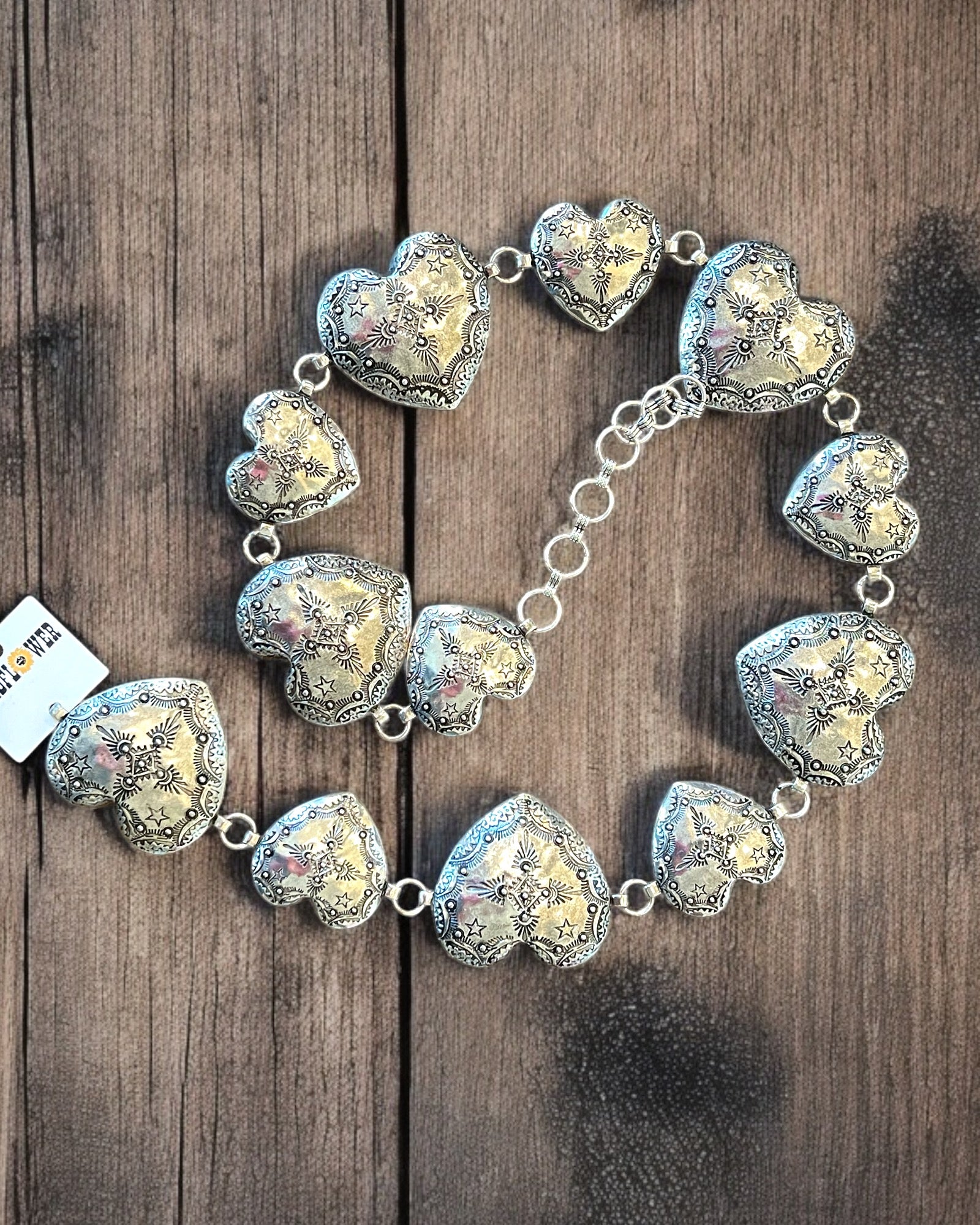HEART CHAIN BELT