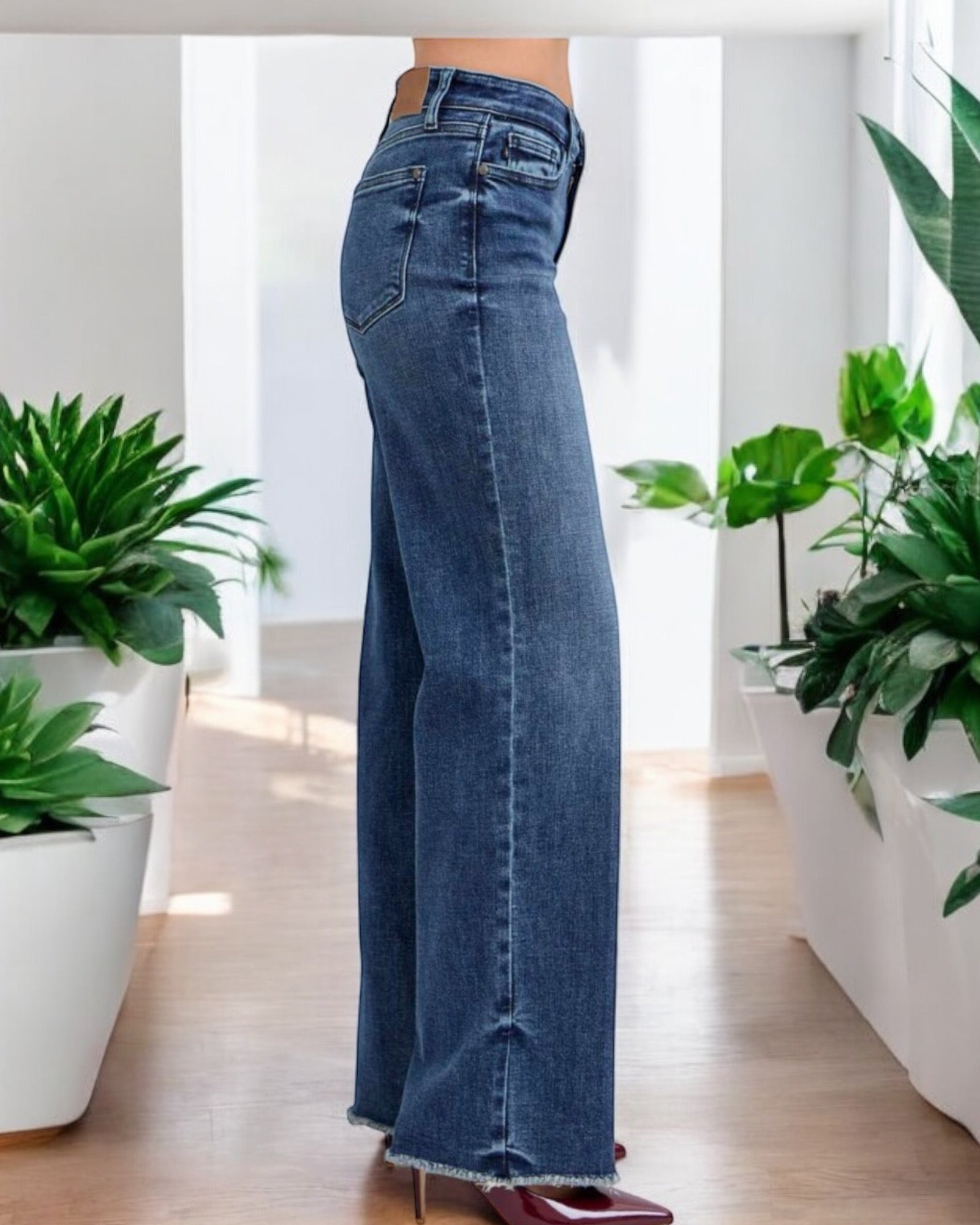 JUDY BLUE WIDE LEG JEAN