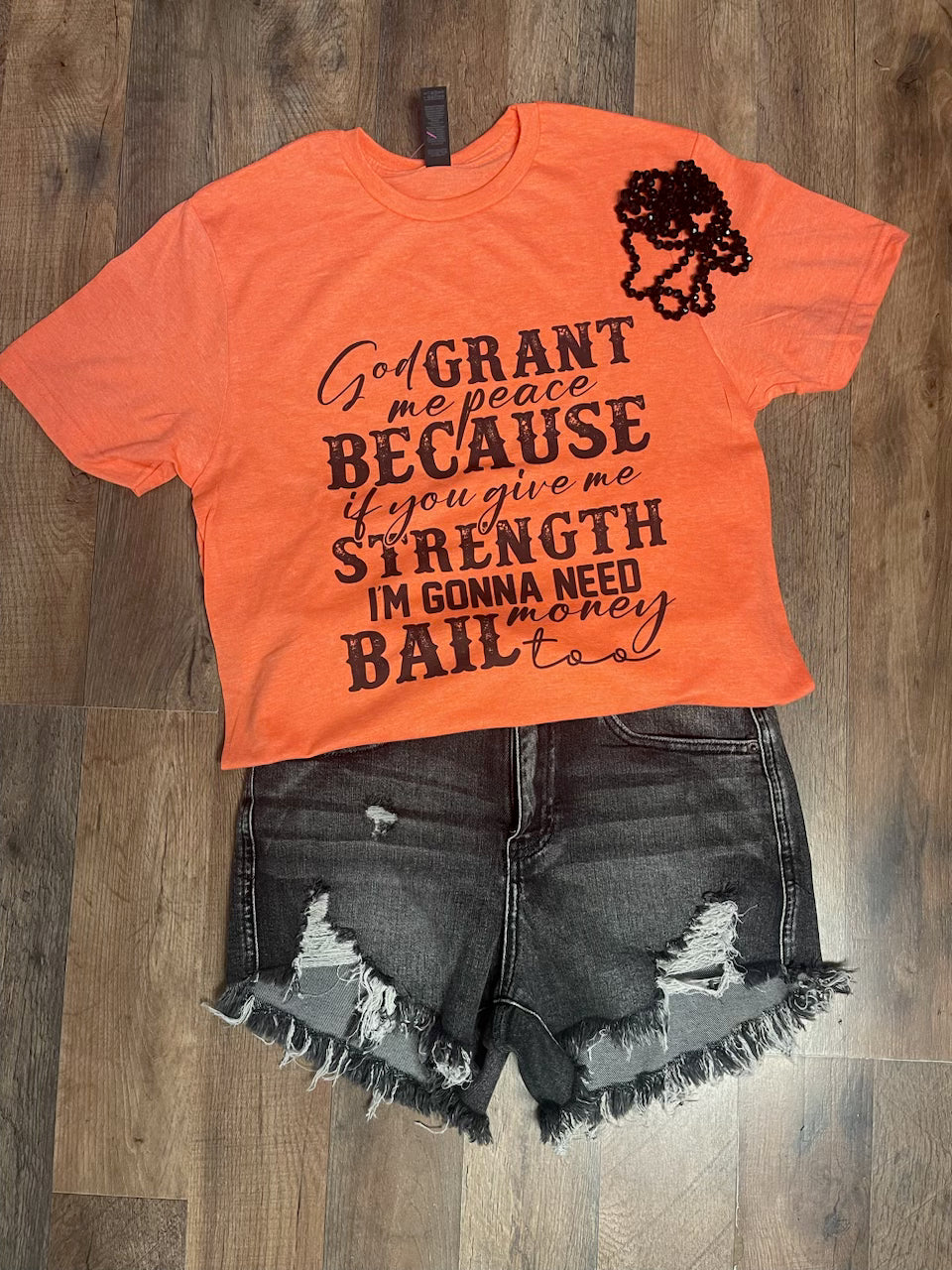 ORANGE BAIL MONEY TEE