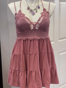 ROSE LACE CAMI