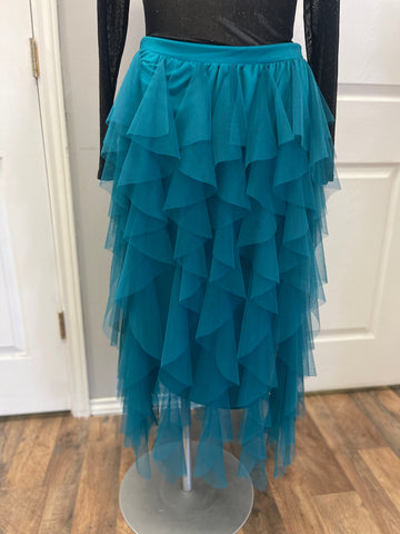 PENELOPIE TEAL SKIRT